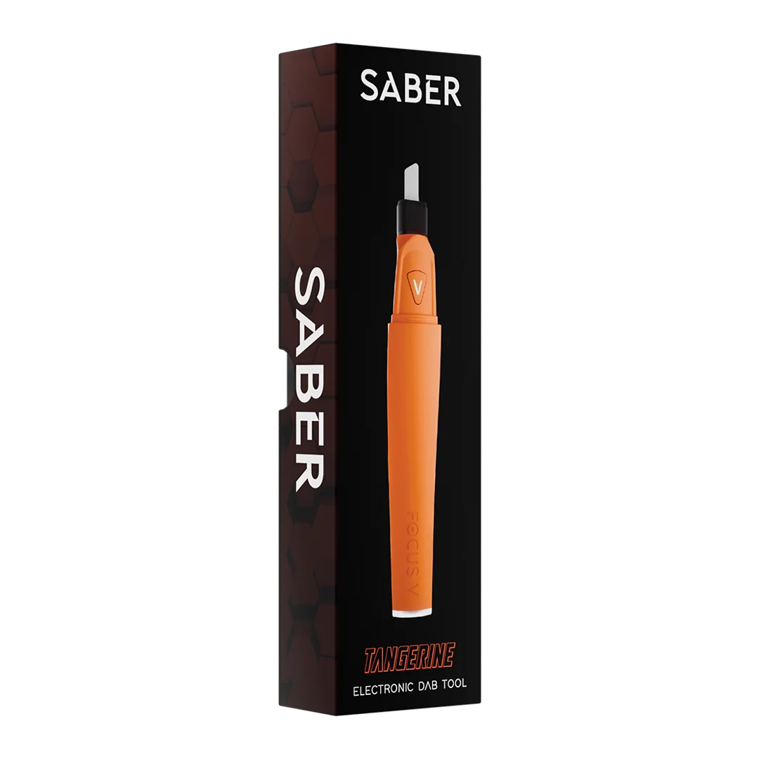 Focus V Saber Electronic Dab Tool - Tangerine